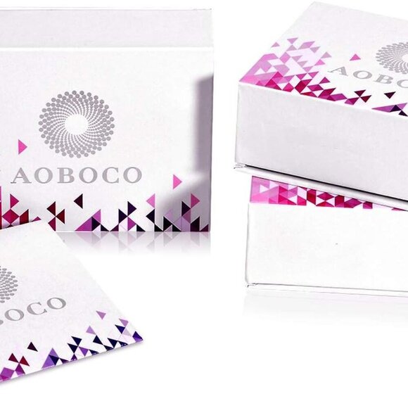 Infinity Heart Earrings Sterling Silver Love Earrings Embellished with Crystals - Picture 7 of 7